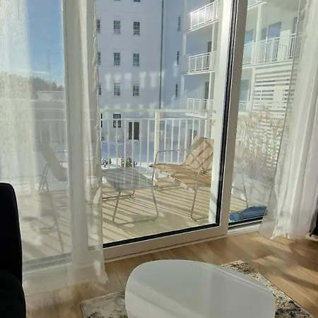 Lägenhet Premium Sunset Blvd For Two By Marina Royale Darłowo