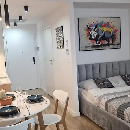 Lägenhet Premium Sunset Blvd For Two By Marina Royale Darłowo